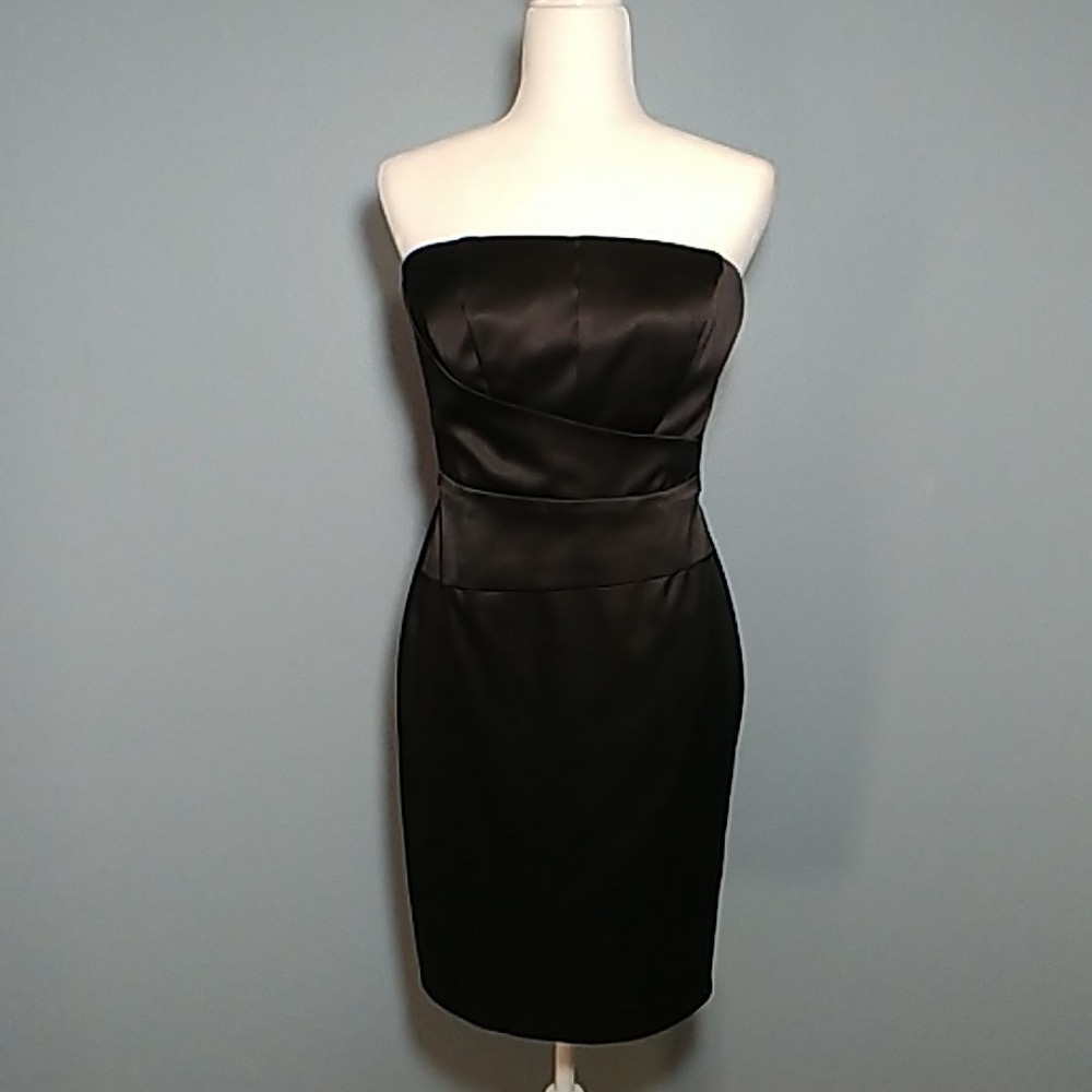 White House Black Market - Strapless Black Dress